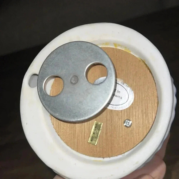 vintage porcelain clown playing violin music box with dog SEND IN THE CLOWNS - Picture 12 of 16